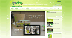 Desktop Screenshot of eco.lyreco.fr