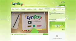 Desktop Screenshot of eco.lyreco.co.uk