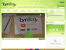 Tablet Screenshot of eco.lyreco.co.uk